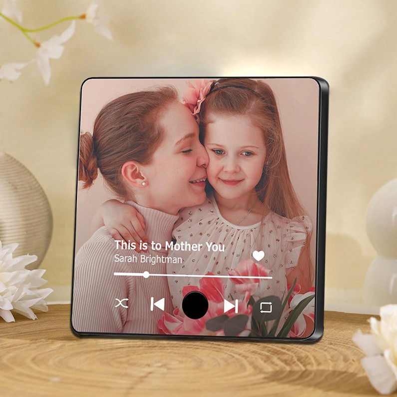 Custom Music Fridge Magnet from Photo Unique Gifts for Mum