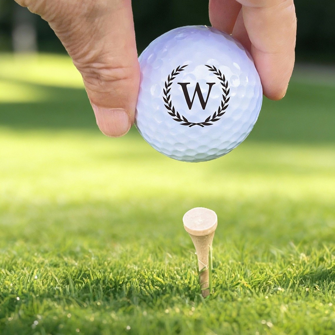 Custom Monogram Golf Ball Golfer Sports Gifts Unique Golf Lover Gifts Golf Gifts for Him Birthday Gift Ideas