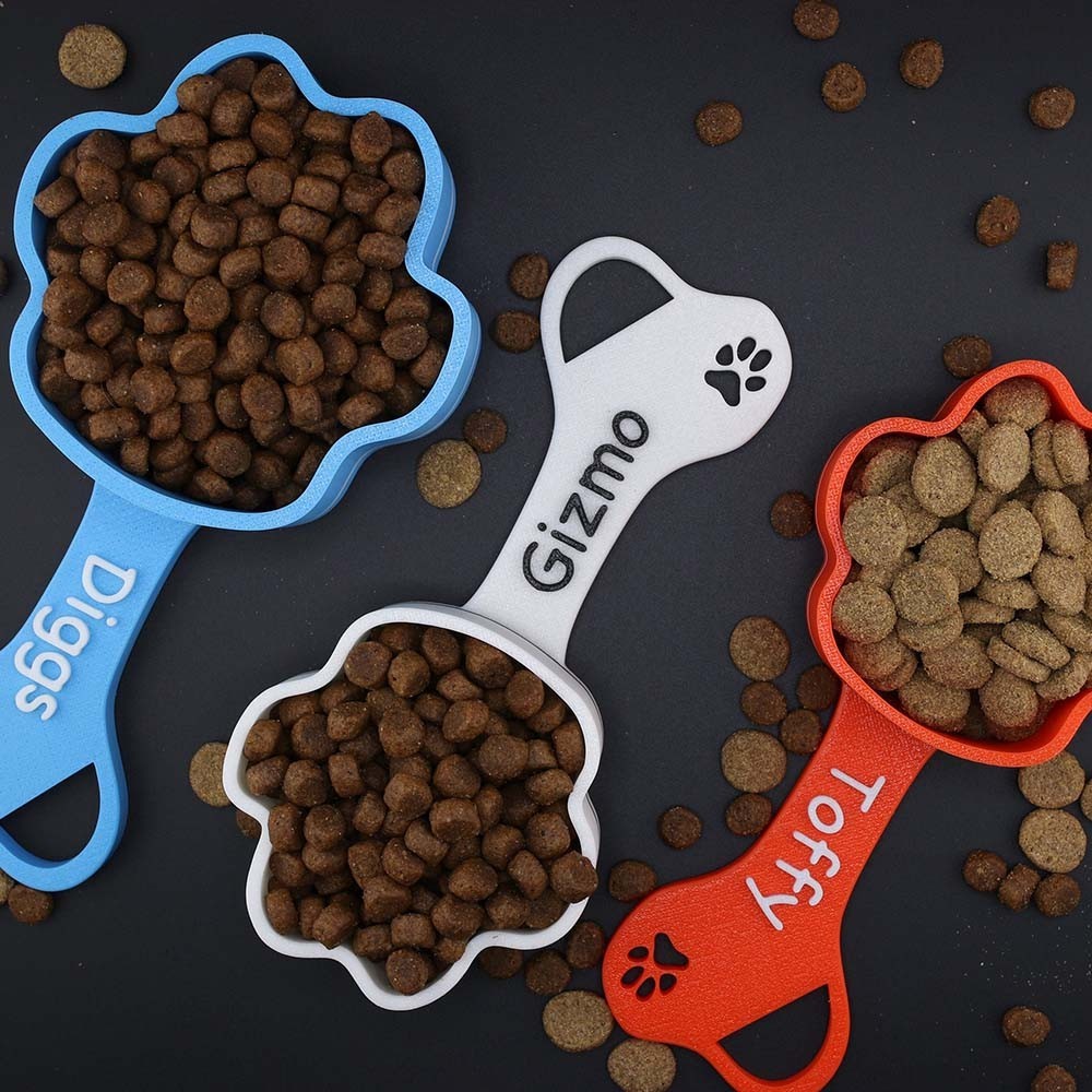 Personalised Pet Food Scoop with Name Gift Ideas for Pet Lovers