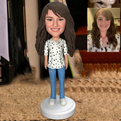 Custom Bobblehead from Photo for Women Unique Gifts for Mum Grandma Birthday Gift for Her Mother's Day Gift Ideas