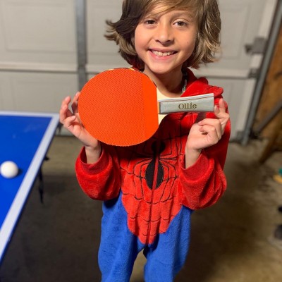 Custom Ping Pong Paddle – Personalised Table Tennis Paddle with Name