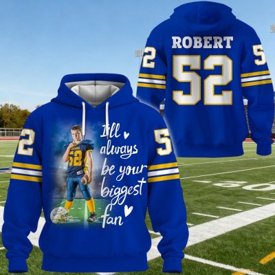 Custom Football Game Day Photo Football Jersey Unique Gift For Football Lovers