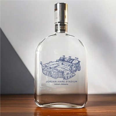 Jordan-Hare Stadium Whiskey Bottles for Game Day Gifts for Sports Lovers Christmas Gift