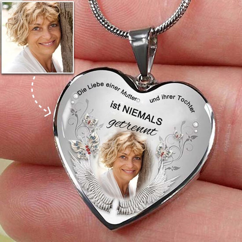 Personalisierte herzförmige Erinnerungskette, einzigartiges Erinnerungsgeschenk für ihre Familie, Erinnerungsgeschenk für Mama, Geburtstagsgeschenkideen