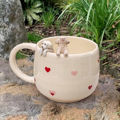 Personalisierte Tasse mit Haustiermotiv, handgefertigte Kaffeetasse, Geschenk für Hundebesitzer, Erinnerungsgeschenk für Tierliebhaber