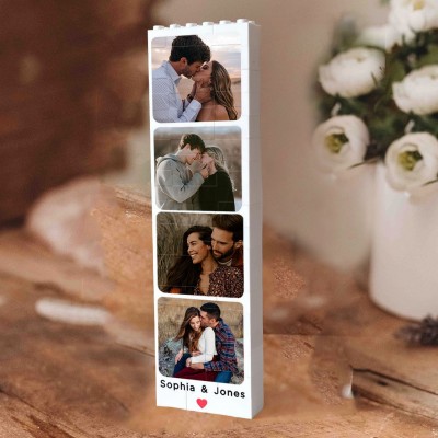 Individuelles Foto-Puzzle-Geschenk für Paare, Hochzeitstagsgeschenke für sie, Valentinstagsgeschenke für die Freundin
