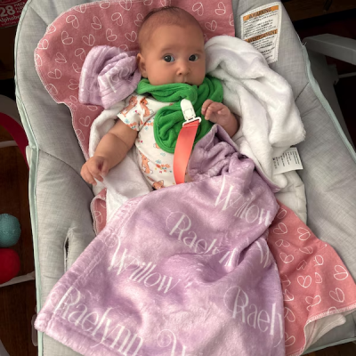 Personalisierte Kinderdecke mit Namen – Einzigartiges Geschenk für Kinder, Geburtstagsgeschenke, Weihnachtsgeschenkideen