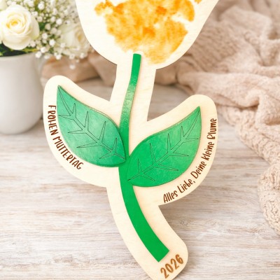 Erstes Muttertags-DIY-Handabdruckschild – Einzigartiges Geschenk für Mama – Muttertagsgeschenke