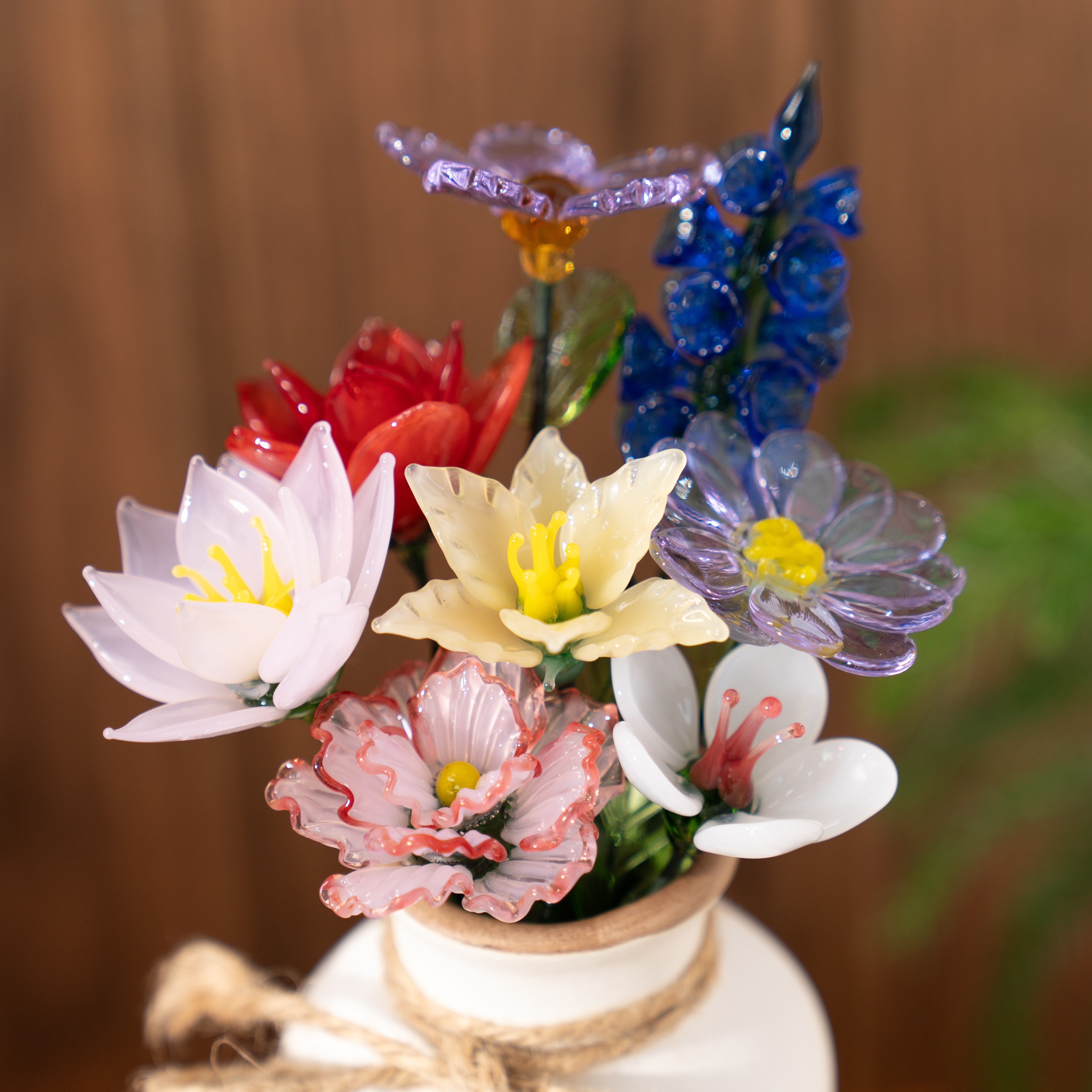 Flor de cristal personalizada para el mes de nacimiento, regalos únicos para mamá, abuela, ideas de regalo para el Día de la Madre