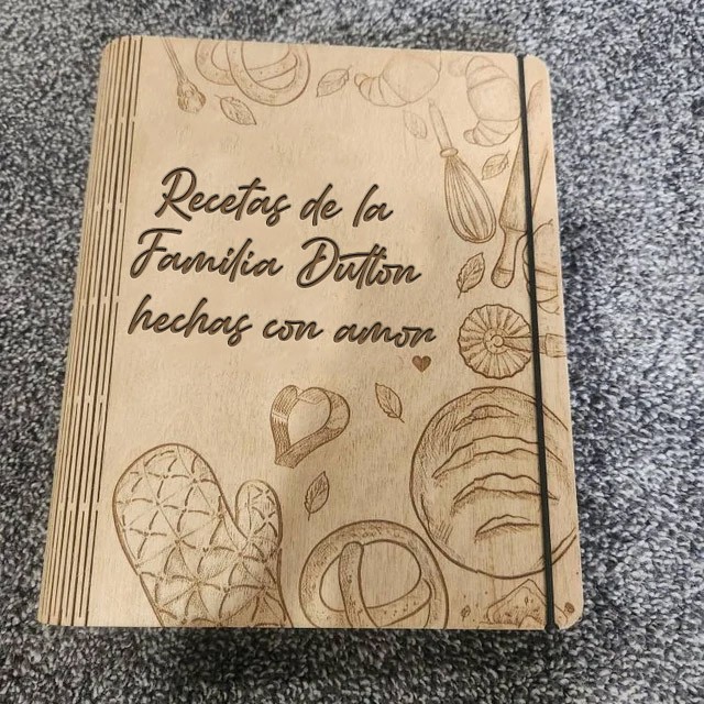 Libro de recetas familiar personalizado Carpeta de libros de cocina personalizada en blanco para mamá abuela Ideas de regalos para el día de la madre para ella