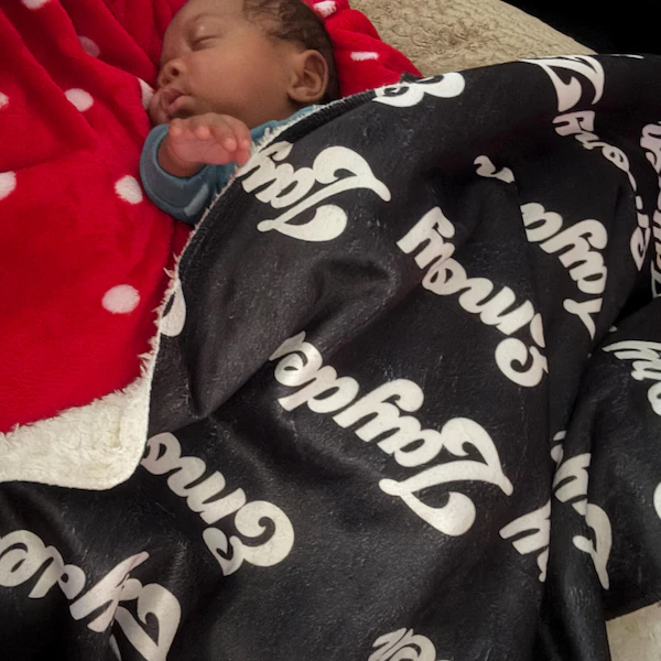 Coperta personalizzata con nome per bambini, regalo unico per bambini, regali di compleanno, idee regalo di Natale