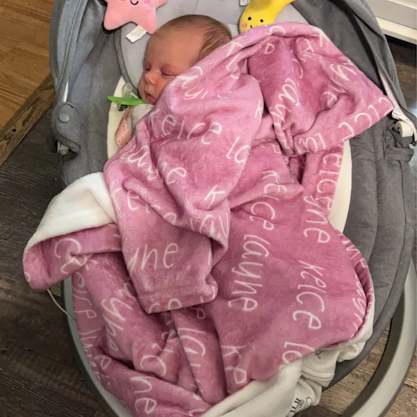 Coperta personalizzata con nome per bambini, regalo unico per bambini, regali di compleanno, idee regalo di Natale