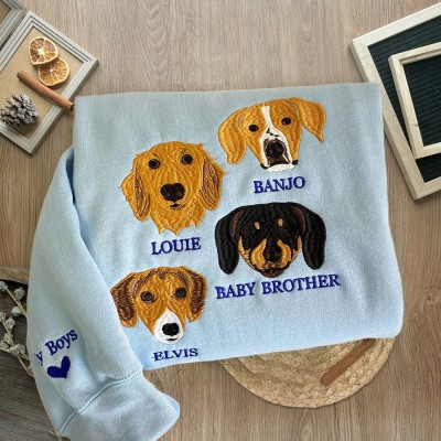 Felpa con cappuccio per cani personalizzata con foto e nome, regalo ricordo per i proprietari di cani. Idee regalo uniche per gli amanti degli animali domestici