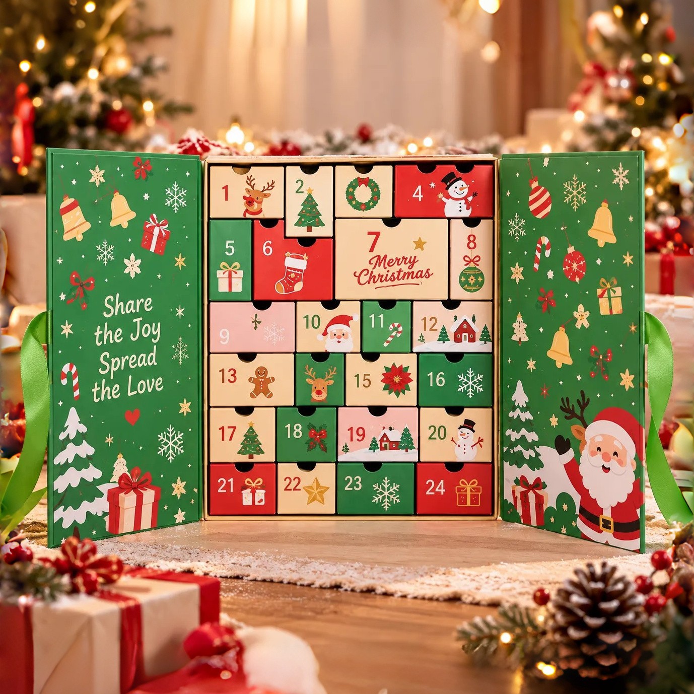 24-Day Fragrance Advent Calendar – Christmas or Daily Scent Surprises for Her