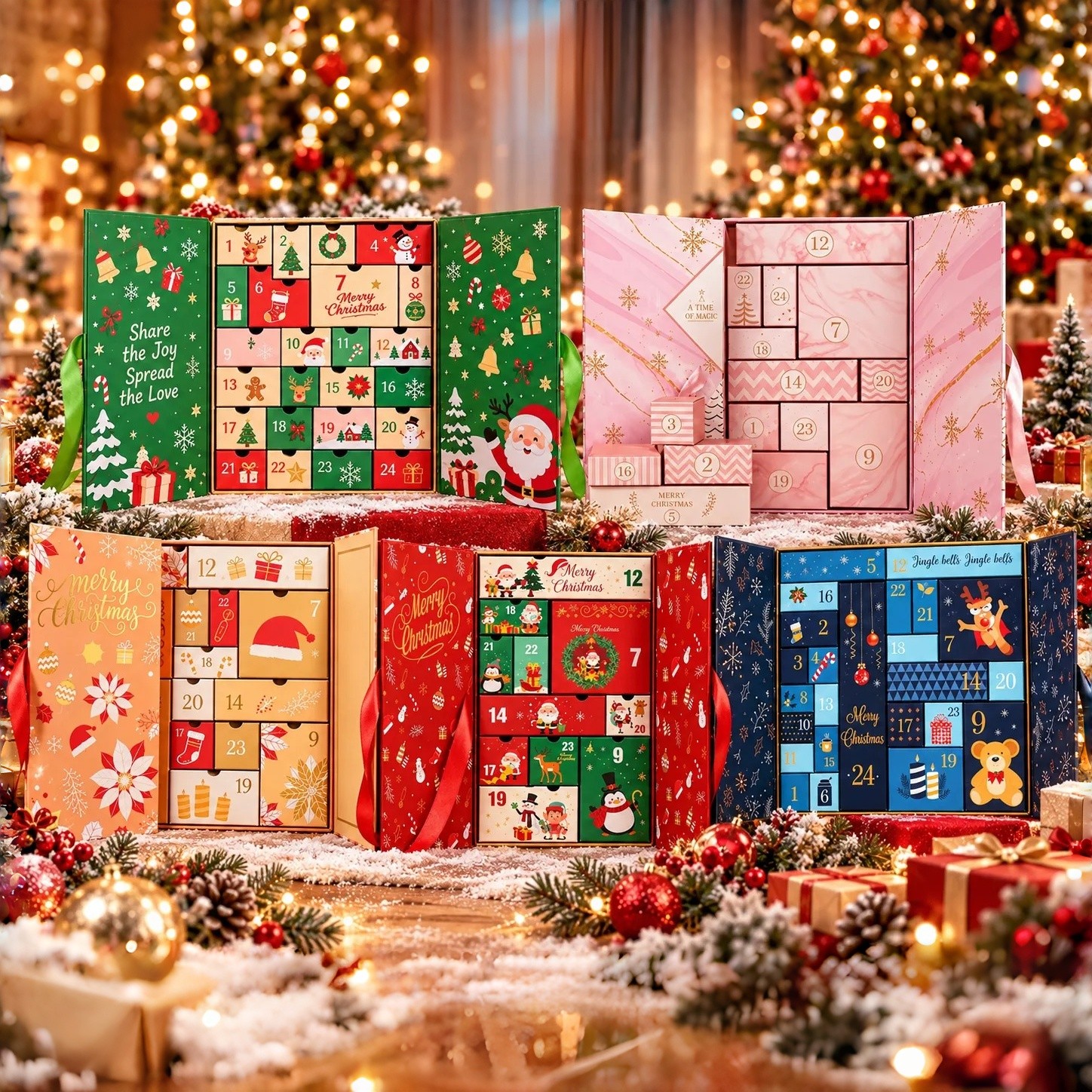 24-Day Fragrance Advent Calendar – Christmas or Daily Scent Surprises for Her