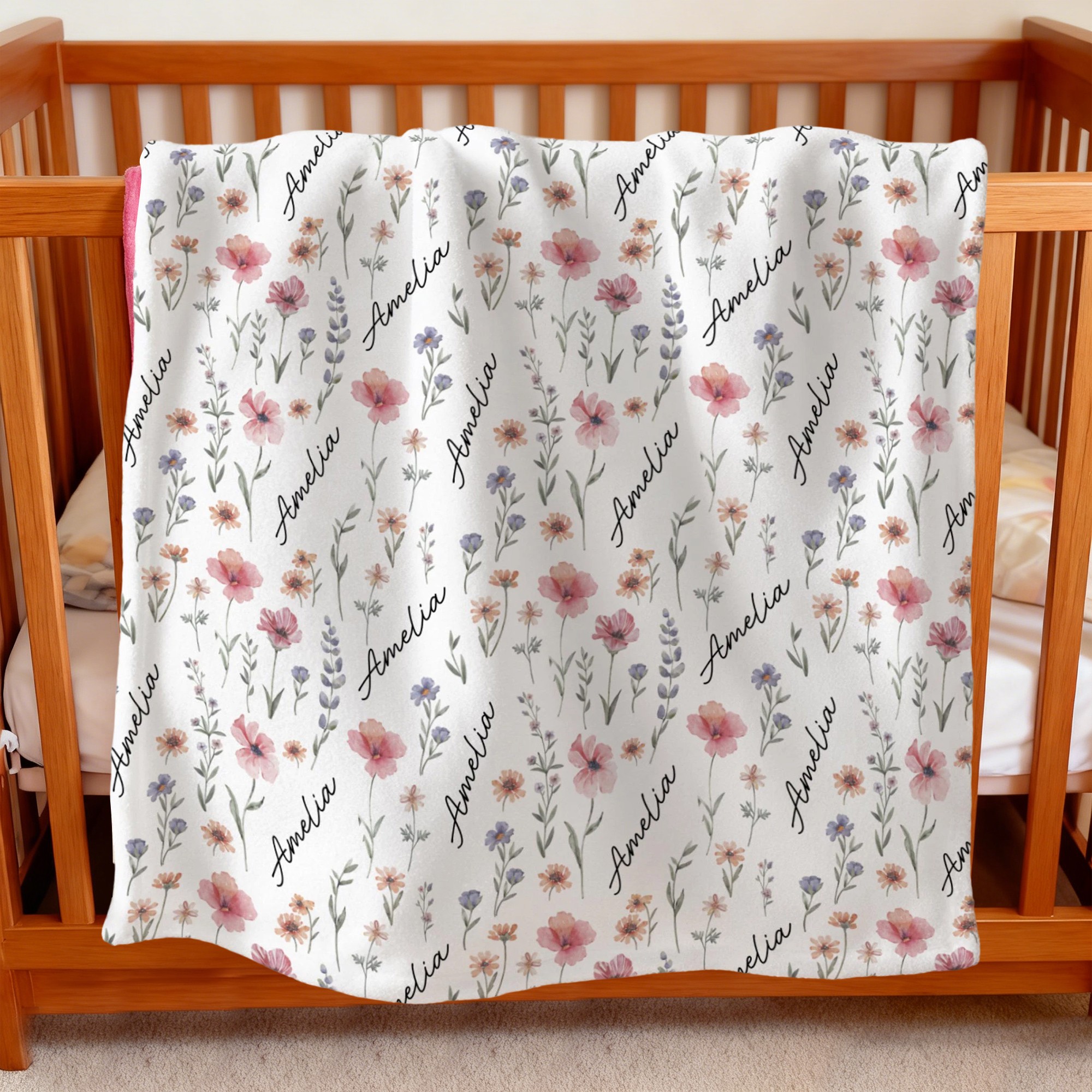 Custom Kids Name Blanket Unique Gift for Kids Birthday Gifts Christmas Gift Ideas