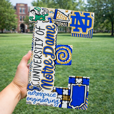Personalized College Letters Graduation Gift Dorm Decor