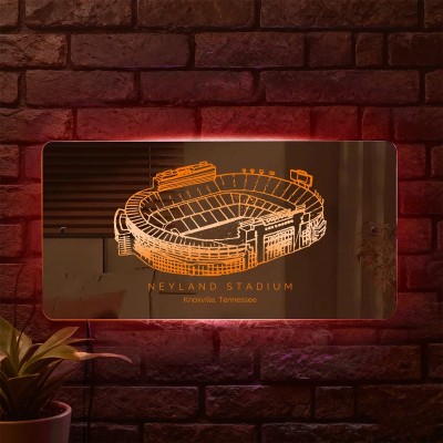 Neyland Stadium Mirror Light Unique Gifts For Sports Lovers Christmas Gift Game Day Gift