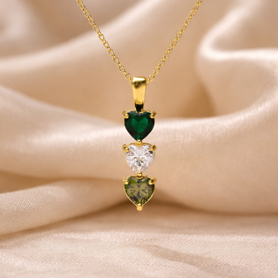 Personalised Family Birthstone Necklace Birthday Gifts for Mom Grandma New Mom Keepsake Gift Unique Mother's Day Gift