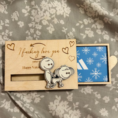 Funny Valentine's Day Card for Couples Gifts for Boyfriend Husband Dirty Valentine's Day Gift for Him