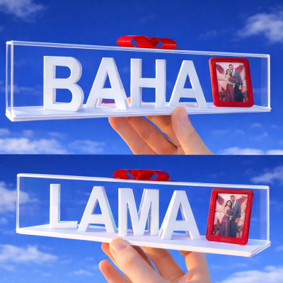 Personalized Couple Dual Name Illusion Love 3D Printed Sign Gift Ideas for Couples Anniversary Gift Valentine's Day Gifts 