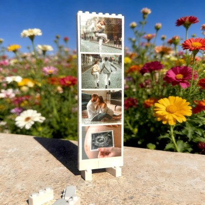 Custom Photo Building Blocks Gifts for Couples Wedding Anniversary Gifts for Her Valentine's Day Gift