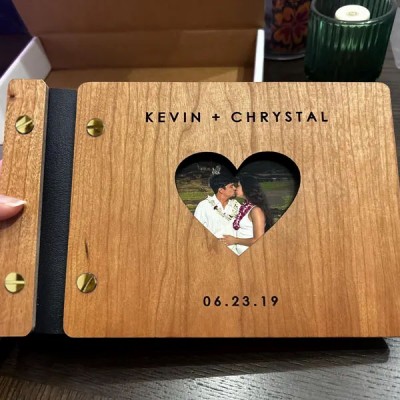 Adventure Book Scrapbook Photo Album Personalized Gift for Couples Anniversary Gift for Husband Valentine's Day Gifts