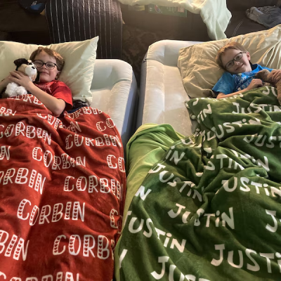 Custom Kids Name Blanket Unique Gift for Kids Birthday Gifts Christmas Gift Ideas