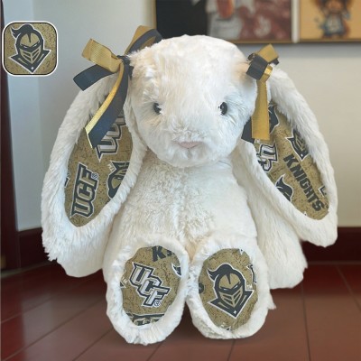 University of Central Florida Custom Collegiate Bunny Perfect Gift for Students Grads