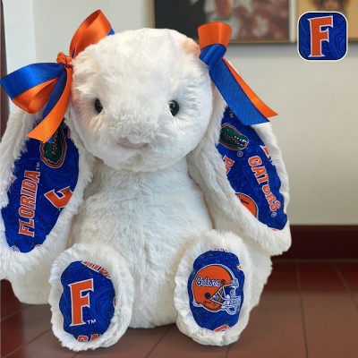 University of Florida Custom Collegiate Bunny Perfect Gift for Students Grads