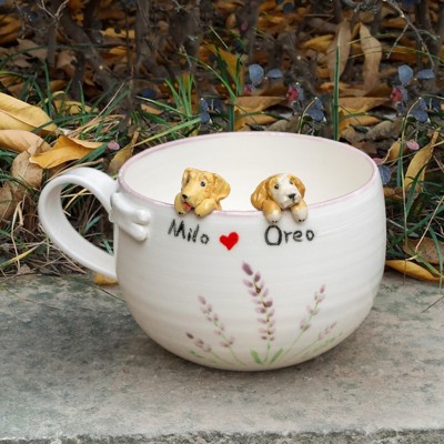 Custom Pet Figure Mug Keepsake Gifts for Pet Lovers Unique Gifts for Dog Owners 