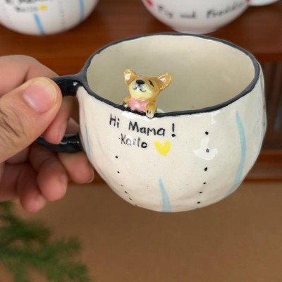 Custom Pet Figure Mug Unique Gifts for Dog Owners Birthday Gift Ideas for Pet Lovers