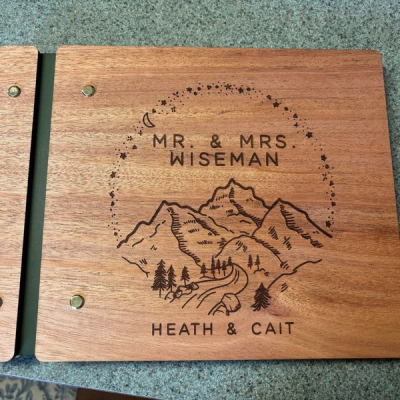 Custom Our Adventure Book Couples Scrapbook Photo Album Keepsake Gift for Boyfriend Anniversary Gift Valentine's Day Gifts