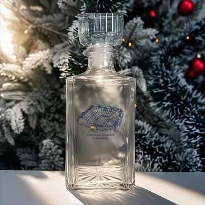 Michigan Stadium Whiskey Bottles for Game Day Gifts for Sports Lovers Christmas Gift