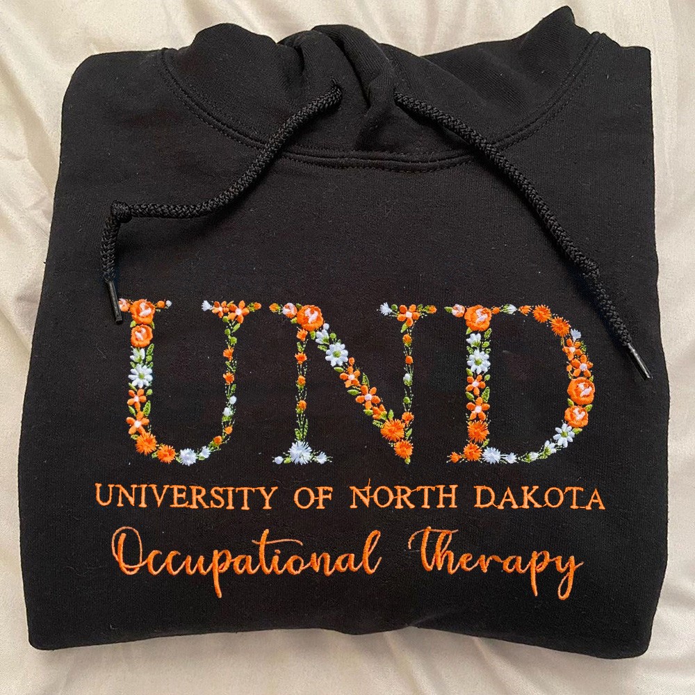 Gepersonaliseerde geborduurde bloemenletter college sweatshirt hoodie aandenken cadeau voor afstuderen