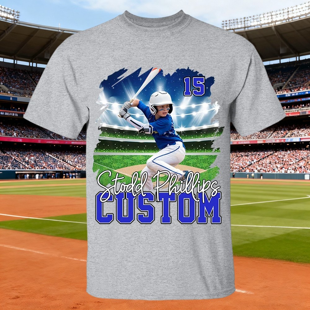 Custom BaseBall Game Day Photo Football Jersey Unique Gift For BaseBall Lovers