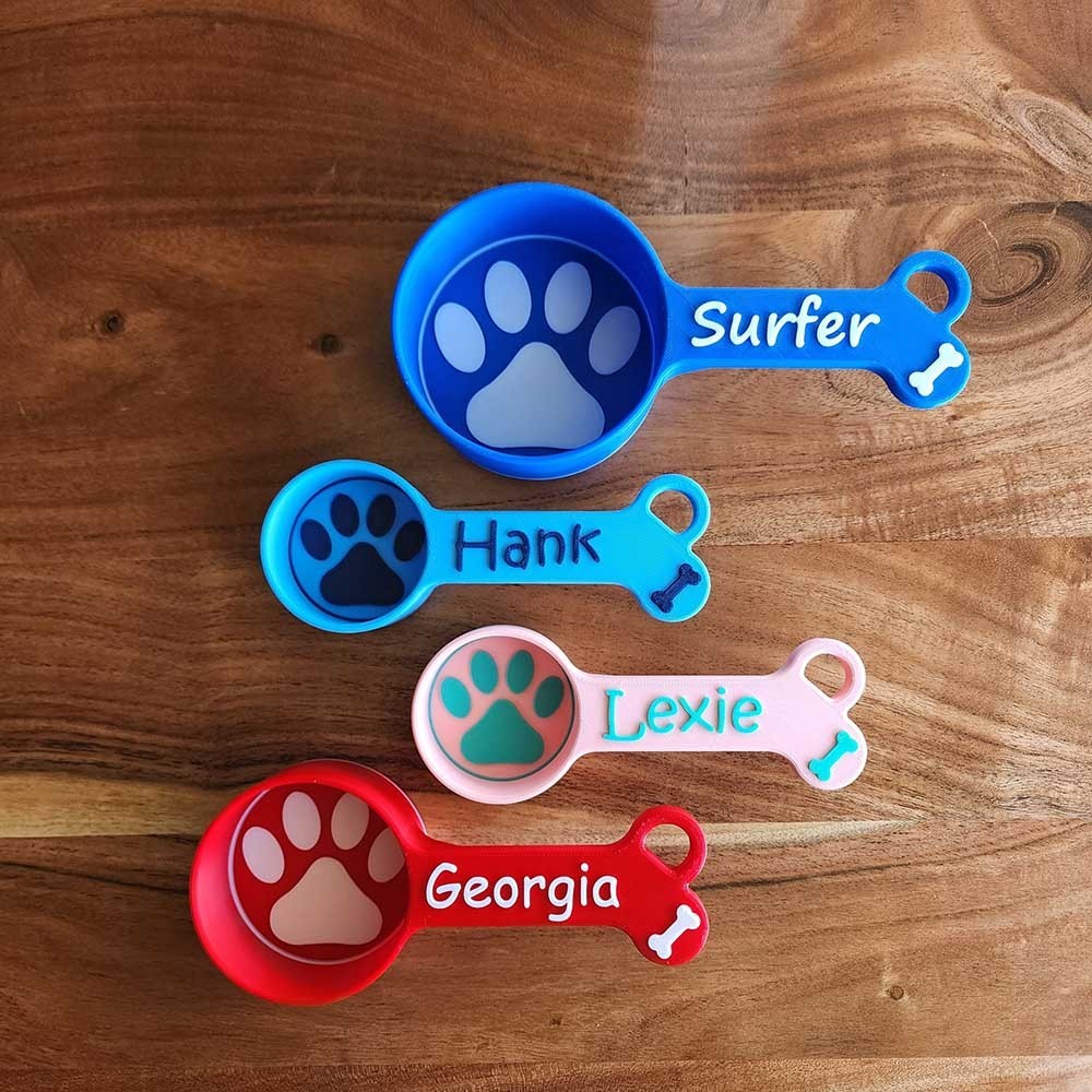 Personalised Pet Food Scoop with Name Gift Ideas for Pet Lovers