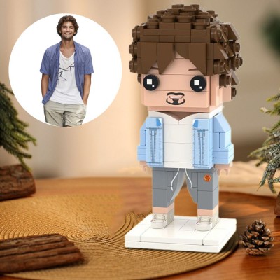Custom Full Body Brick Figures from Photo Unique Gifts for Boyfriend Anniversary Gift Valentine's Day Gifts for Him