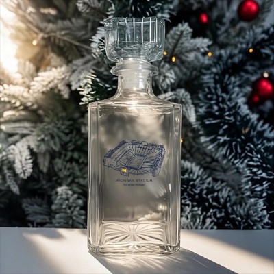 Michigan Stadium Whiskey Bottles for Game Day Gifts for Sports Lovers Christmas Gift