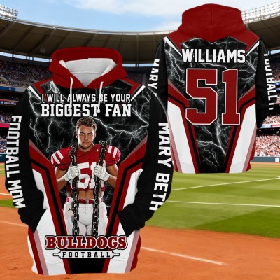 Custom Football Game Day Photo Football Jersey Unique Gift For Football Lovers