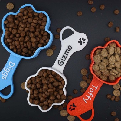 Personalised Pet Food Scoop with Name Gift Ideas for Pet Lovers
