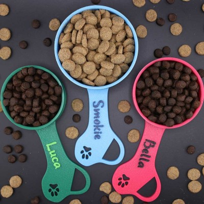Personalised Pet Food Scoop with Name Gift Ideas for Pet Lovers