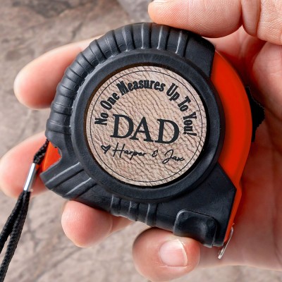 Personalised Dad No One Measures Up To You Tape Measure With Kids Names Unique Gift For Dad