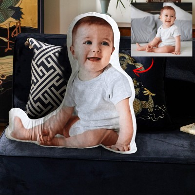 Personalised Humanoid Cushion Photo Pillow Memorial Gift New Mum Gift
