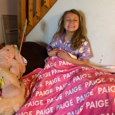 Custom Kids Name Blanket Unique Gift for Kids Birthday Gifts Christmas Gift Ideas