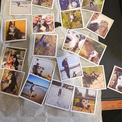 Personalised Photo Fridge Magnet Custom Fridge Tiles Magnet Set Gift for New Home New Mum Gift From Baby 5cm Picture Gift Idea For Her